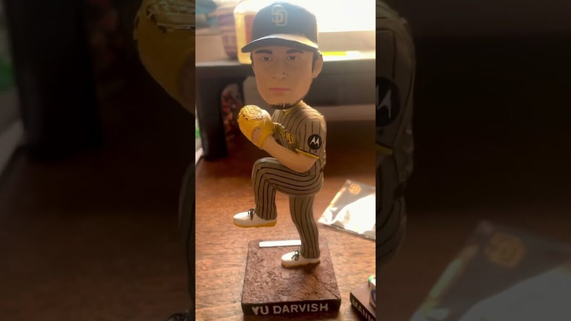 Nouvel ajout à la collection #YuDarvishBobblehead #MannyMachadoBobblehead #lfgsd