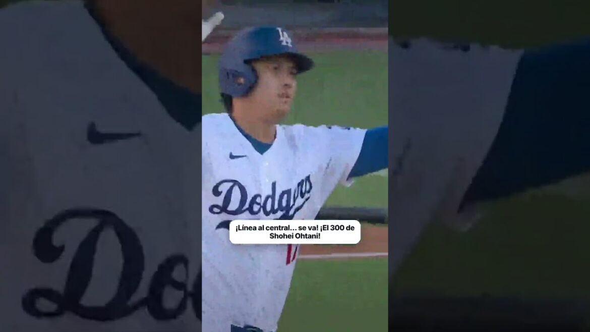 Shohei Ohtani atteint les 300 circuits avec les Dodgers 🔥 Shohei Ohtani atteint les 300 circuits avec les Dodgers 🔥