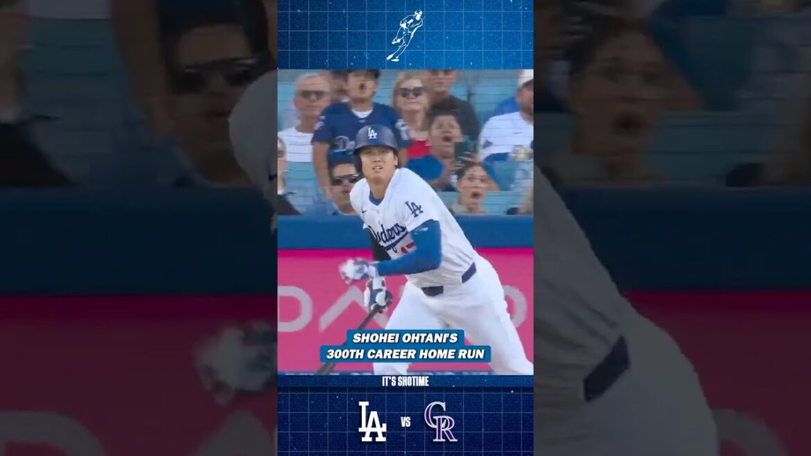 Shohei Ohtani écrase son 300e home run en carrière Shohei Ohtani écrase son 300e home run en carrière