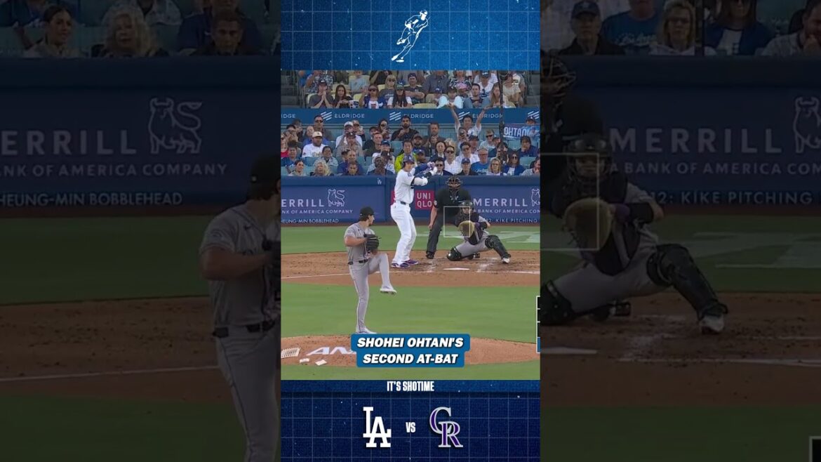 Deuxième match At-Bat VS Rockies de Shohei Ohtani