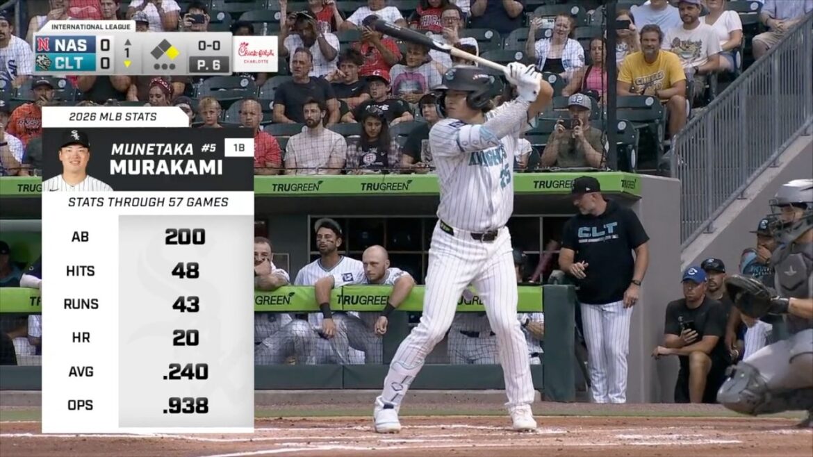[Munetaka Murakami]Retour au jeu !! 07/07/2026 contre Brewers 3A White Sox de Chicago Munetaka Murakami White Sox de Chicago #Rikufu Nishida #Yakult