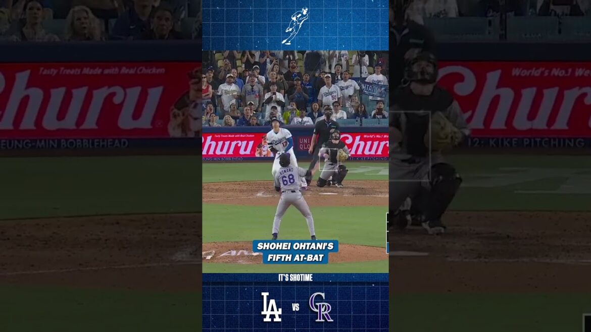 Cinquième match au bâton contre les Rockies de Shohei Ohtani 2