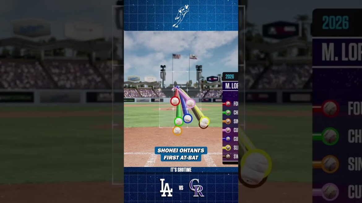Premier match 2 au bâton contre les Rockies de Shohei Ohtani