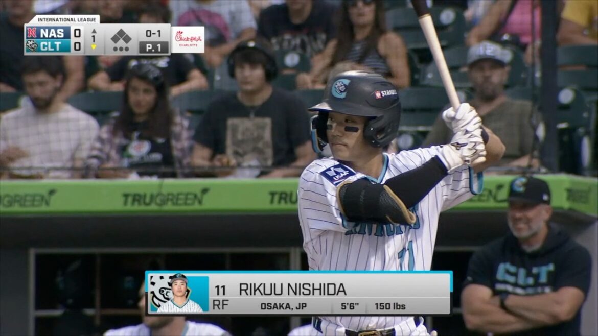 [Rikuu Nishida]Tous au bâton 07/07/2026 contre Brewers 3A White Sox de Chicago Rikuu Nishida White Sox de Chicago #Munetaka Murakami #Tohoku High School