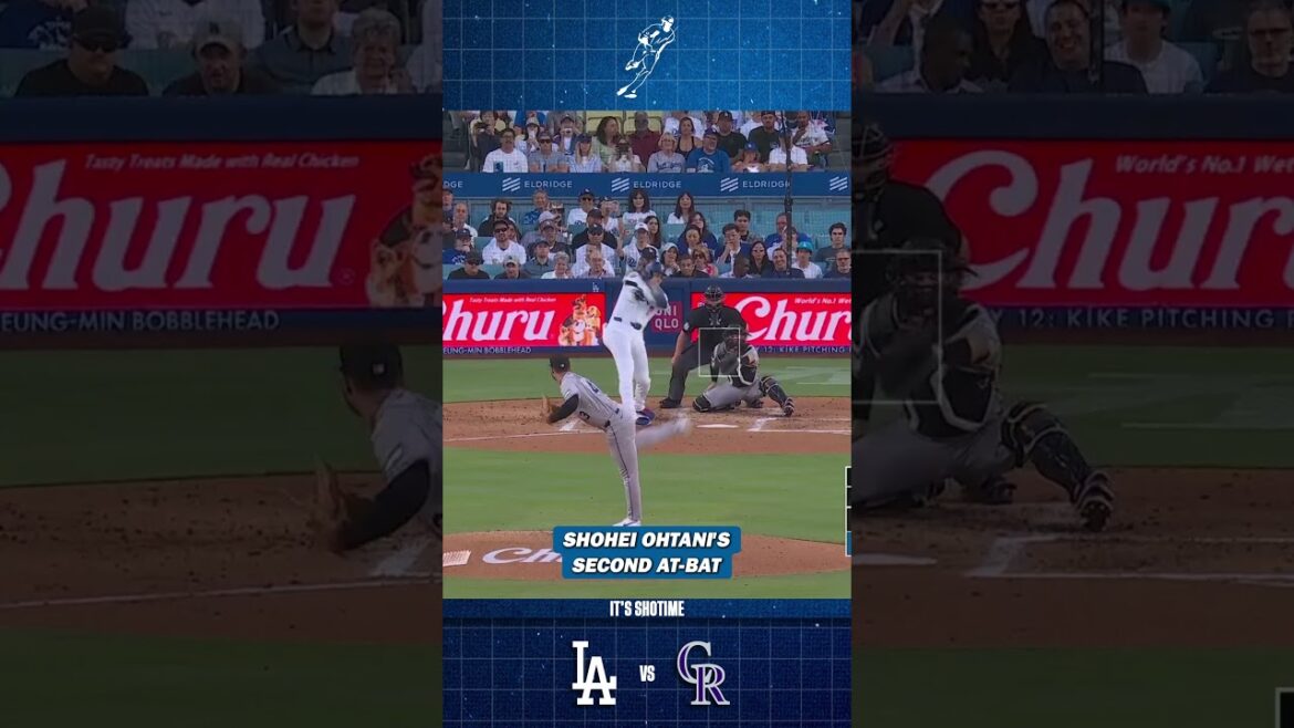 Deuxième match At-Bat VS Rockies de Shohei Ohtani 3