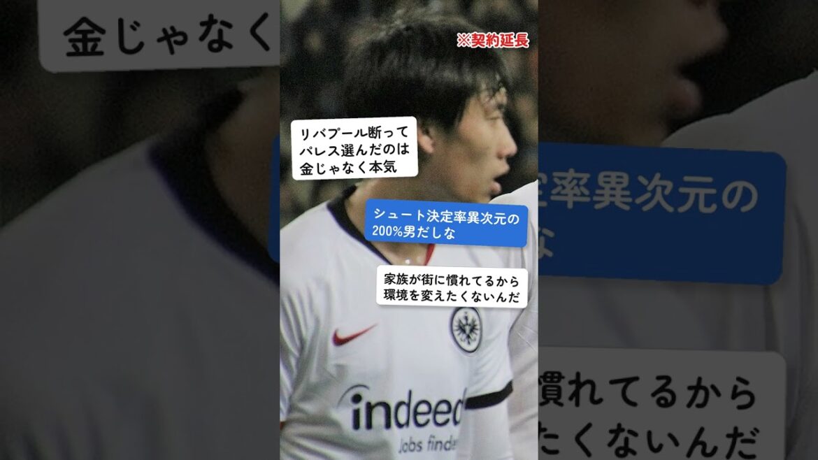 [Bonne nouvelle]Daichi Kamata prolonge son contrat avec Crystal Palace pour la saison prochaine