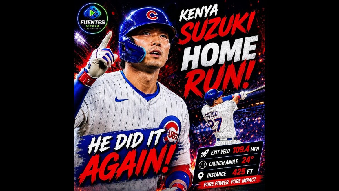 🚨 SUZUKI VA EN PROFONDEUR ! ABSOLUTE MOONSHOT CHOQUE LES CUBS ! 💥⚾ 🚨 SUZUKI VA EN PROFONDEUR ! ABSOLUTE MOONSHOT CHOQUE LES CUBS ! 💥⚾