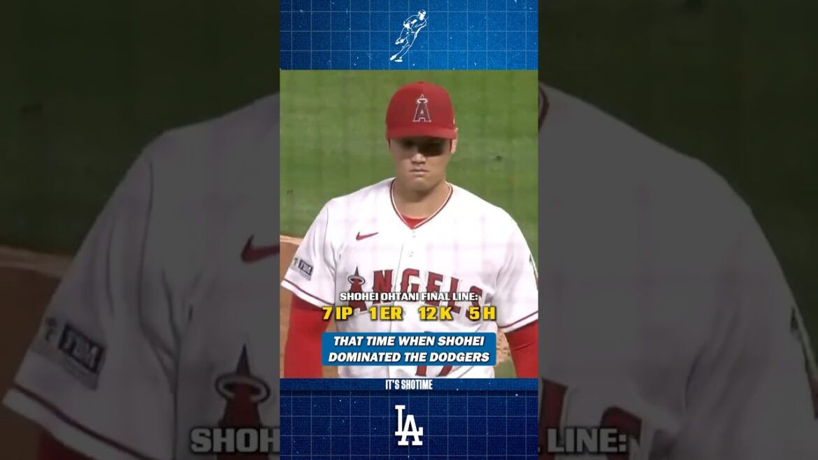 Cette fois-là, Shohei Ohtani dominait les Dodgers Cette fois-là, Shohei Ohtani dominait les Dodgers