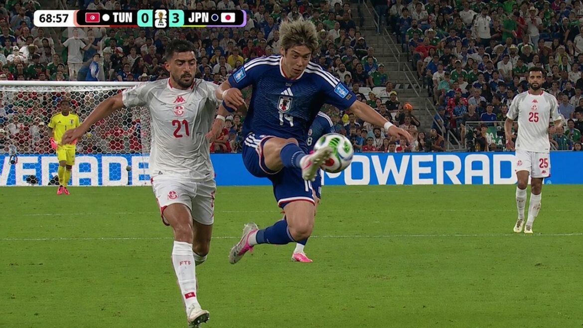 But de Junya Ito contre la Tunisie | Objectif de Junya Ito | Japon vs Tunisie 4-0 Faits saillants | Japon contre Tunisie | Coupe du Monde FIFA 2026 But de Junya Ito contre la Tunisie | Objectif de Junya Ito | Japon vs Tunisie 4-0 Faits saillants | Japon contre Tunisie | Coupe du Monde FIFA 2026