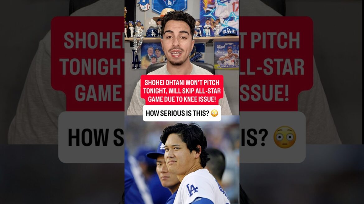 Shohei Ohtani ne jouera PAS au All-Star Game en raison d’un problème au genou, rayé dès le début de ce soir 🚨 Shohei Ohtani ne jouera PAS au All-Star Game en raison d'un problème au genou, rayé dès le début de ce soir 🚨
