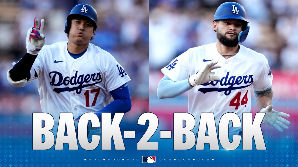 Shohei Ohtani et Andy Pages se succèdent pour ouvrir la première manche des Dodgers de Los Angeles !