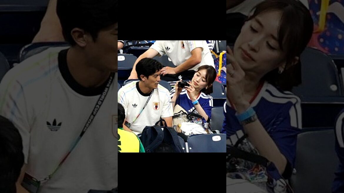 L'épouse de Shogo Taniguchi, Rika Izumi, soutient la communauté locale ! Le cliché du couple après le match est précieux.