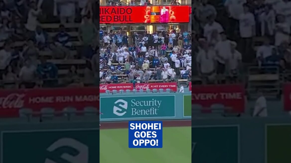 Shohei Ohtani mène les choses pour les Dodgers avec un HOMER sur le terrain opposé ! 🔥 Shohei Ohtani mène les choses pour les Dodgers avec un HOMER sur le terrain opposé ! 🔥