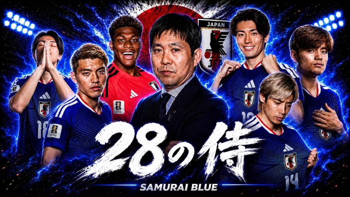 [MV]« 28 Samurai -À tous les samouraïs qui ont combattu pendant la bataille- » ｜ Chanson d'encouragement de l'équipe nationale japonaise de la Coupe du monde 2026 ｜ Hymne de la Coupe du monde JAPON 2026