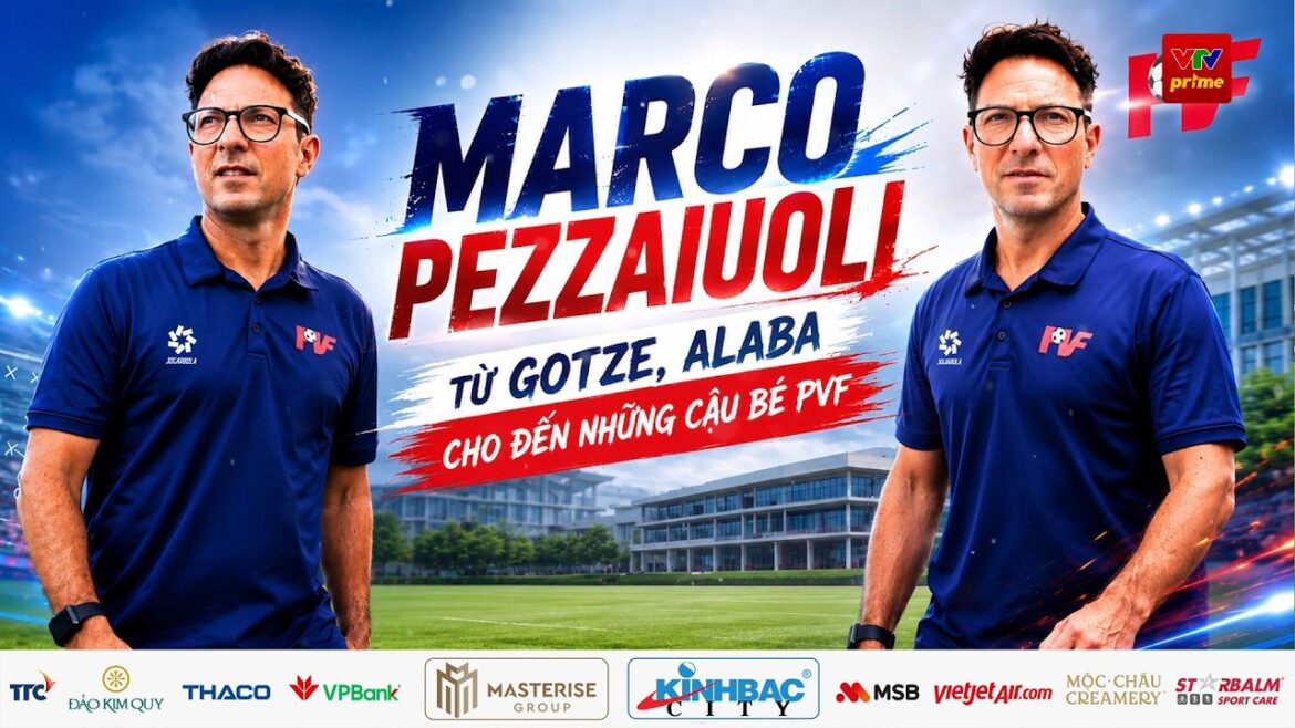 Directeur technique Marco Pezzaiuoli : De Minamino, Gotze, Alaba aux garçons PVF Directeur technique Marco Pezzaiuoli : De Minamino, Gotze, Alaba aux garçons PVF