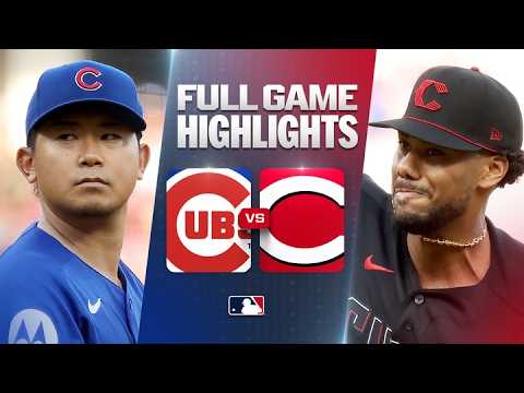 CUBS contre REDS : faits saillants officiels du match complet (10 juillet) | Saison MLB 2026 CUBS contre REDS : faits saillants officiels du match complet (10 juillet) | Saison MLB 2026