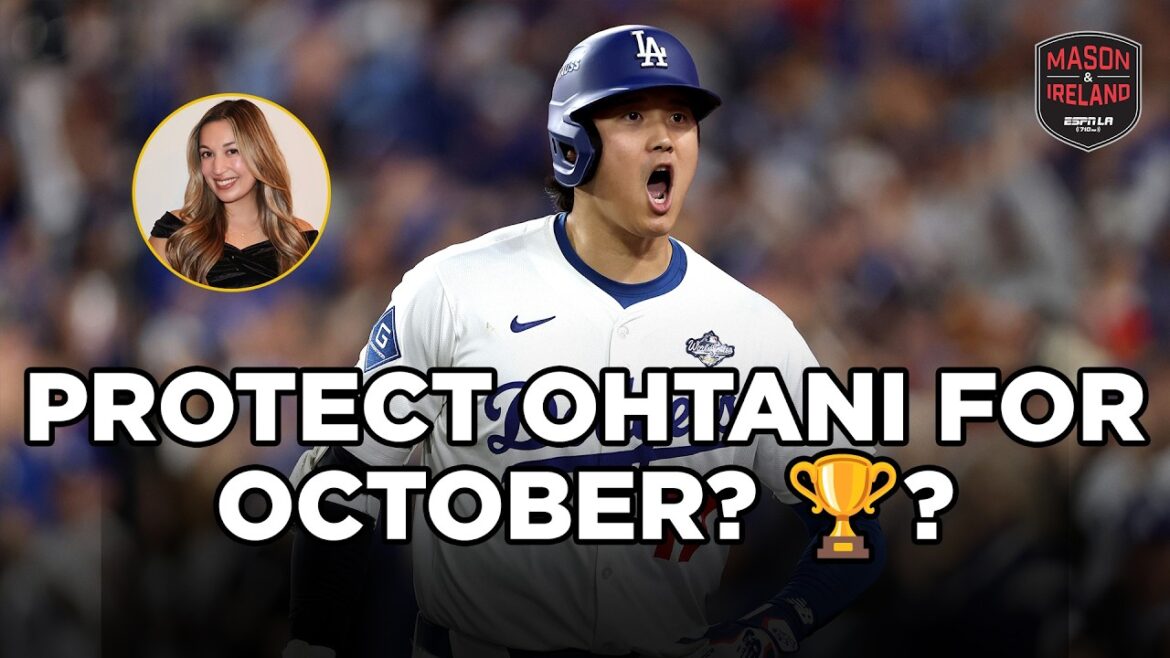 Les Dodgers devraient-ils laisser Shohei Ohtani au repos ? 😳 Katie Woo révèle le plan – Mason & Ireland Les Dodgers devraient-ils laisser Shohei Ohtani au repos ? 😳 Katie Woo révèle le plan - Mason & Ireland