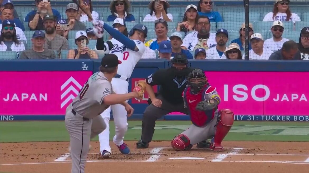 Shohei Ohtani ÉCRASE le premier lancer qu’il voit pour un premier circuit ✨ | Faits saillants de la MLB Shohei Ohtani ÉCRASE le premier lancer qu'il voit pour un premier circuit ✨ | Faits saillants de la MLB