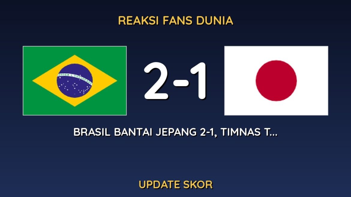Le Brésil bat le Japon 2-1, l'équipe nationale éliminée sans Endo-Kubo #Shorts