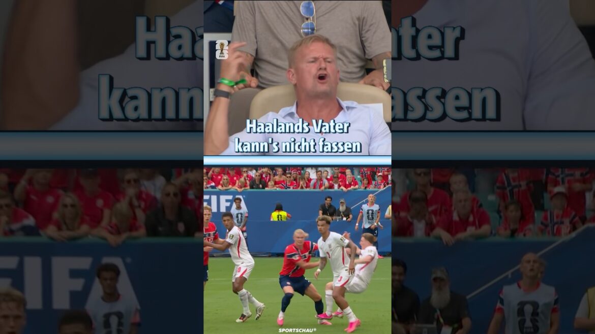 Le père de Haaland n’arrive pas à y croire ! 😡| Spectacle sportif #shorts Le père de Haaland n'arrive pas à y croire ! 😡| Spectacle sportif #shorts