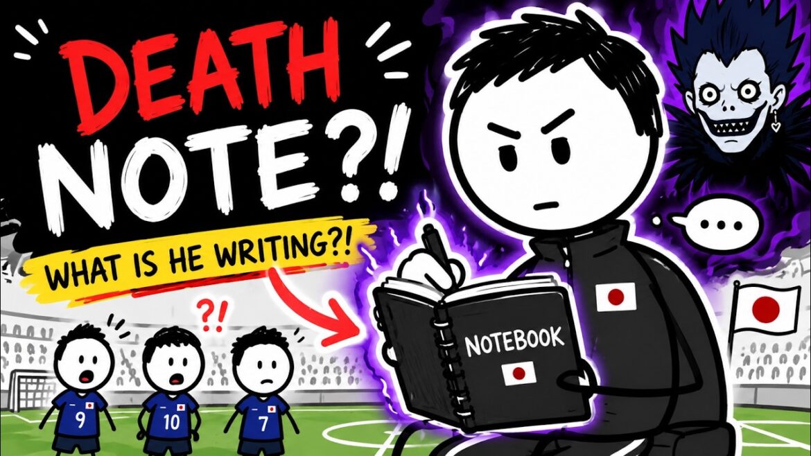 L’entraîneur japonais utilise-t-il un véritable Death Note ? | Hajime Moriyasu #deathnote L'entraîneur japonais utilise-t-il un véritable Death Note ? | Hajime Moriyasu #deathnote