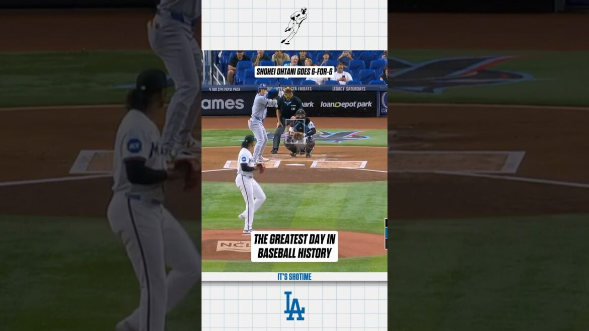 Le jour où Shohei Ohtani a brisé le baseball : 6 contre 6, 3 RH, 10 points produits et a créé le club 50/50 #baseball #mlb Le jour où Shohei Ohtani a brisé le baseball : 6 contre 6, 3 RH, 10 points produits et a créé le club 50/50 #baseball #mlb