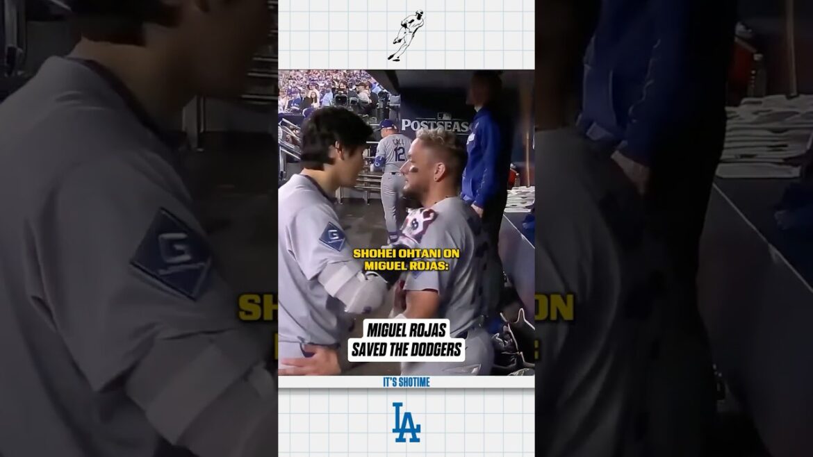 Shohei Ohtani a dit à Miguel Rojas qu’il ne pouvait pas prendre sa retraite après cela #dodgers #highlights #mlb #shoheiohtani Shohei Ohtani a dit à Miguel Rojas qu'il ne pouvait pas prendre sa retraite après cela #dodgers #highlights #mlb #shoheiohtani