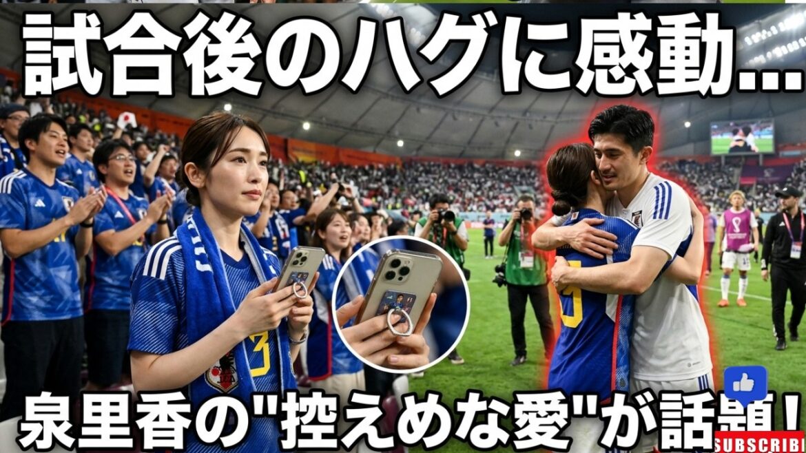 [Émouvant]Le modeste soutien de Rika Izumi est inondé d'éloges ! Son câlin avec Shogo Taniguchi est devenu un sujet brûlant dans le monde entier, affirmant que cela ressemblait à un drame.