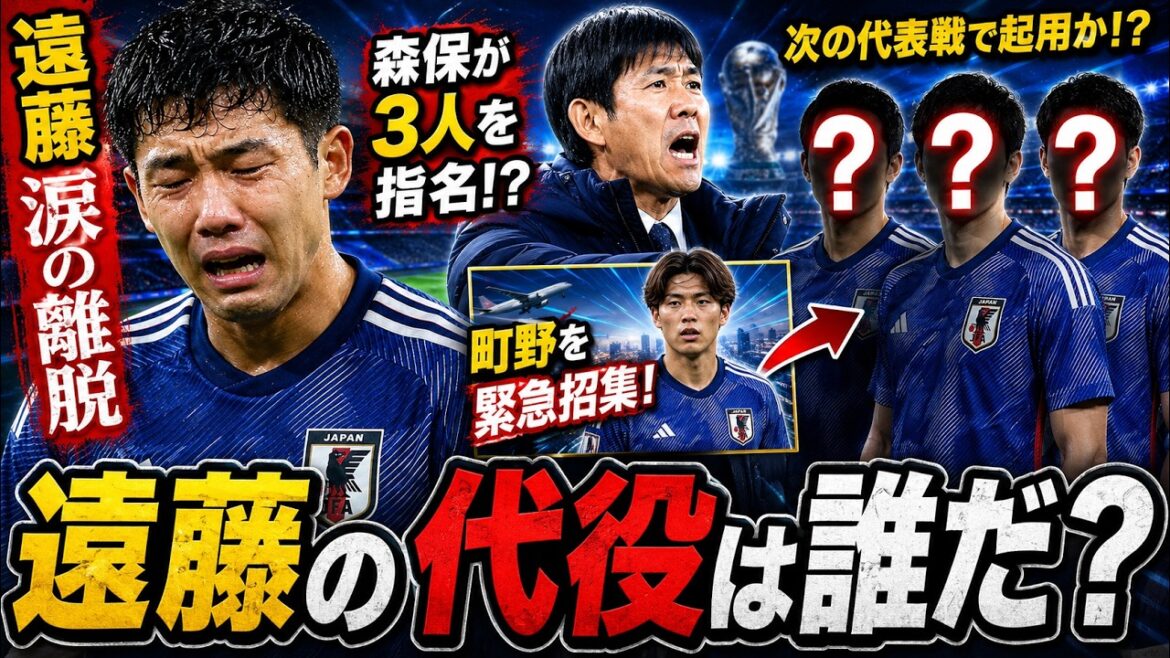 Machino part pour l’Amérique du Nord ! Comment Moriyasu va-t-il changer le milieu de terrain en l’absence d’Endo ? Une décision surprenante juste avant le début de la Coupe du Monde ! Machino part pour l'Amérique du Nord ! Comment Moriyasu va-t-il changer le milieu de terrain en l'absence d'Endo ? Une décision surprenante juste avant le début de la Coupe du Monde !