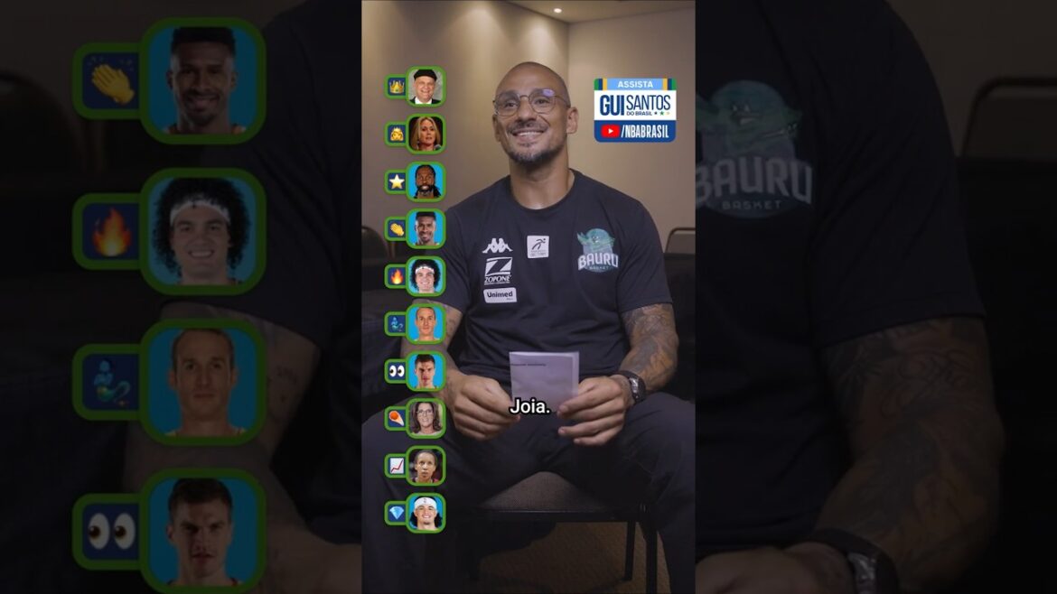 Alex Garcia, LE 'BRABO' 😤, catégorise quelques légendes du basket brésilien ! 🇧🇷 #NBA #shorts