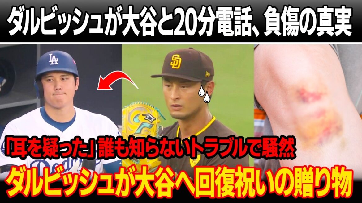 « J’étais inquiet, alors j’ai immédiatement appelé Shohei. » Darvish a eu un appel téléphonique de 20 minutes avec Otani, et Otani lui a dit la vérité sur sa blessure ! «Je n’en croyais pas mes oreilles.» Un problème dont personne n’était au courant a entraîné une inflammation de mon genou gauche ! Daru offre un cadeau à Otani pour célébrer son rétablissement. "J'étais inquiet, alors j'ai immédiatement appelé Shohei." Darvish a eu un appel téléphonique de 20 minutes avec Otani, et Otani lui a dit la vérité sur sa blessure ! «Je n'en croyais pas mes oreilles.» Un problème dont personne n'était au courant a entraîné une inflammation de mon genou gauche ! Daru offre un cadeau à Otani pour célébrer son rétablissement.