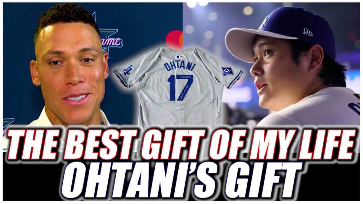 Aaron Judge ému aux larmes par le cadeau d’Ohtani : « LE MEILLEUR CADEAU DE MA VIE » 【shohei/ohtani/MLB/Dodgers】 Aaron Judge ému aux larmes par le cadeau d'Ohtani : « LE MEILLEUR CADEAU DE MA VIE » 【shohei/ohtani/MLB/Dodgers】