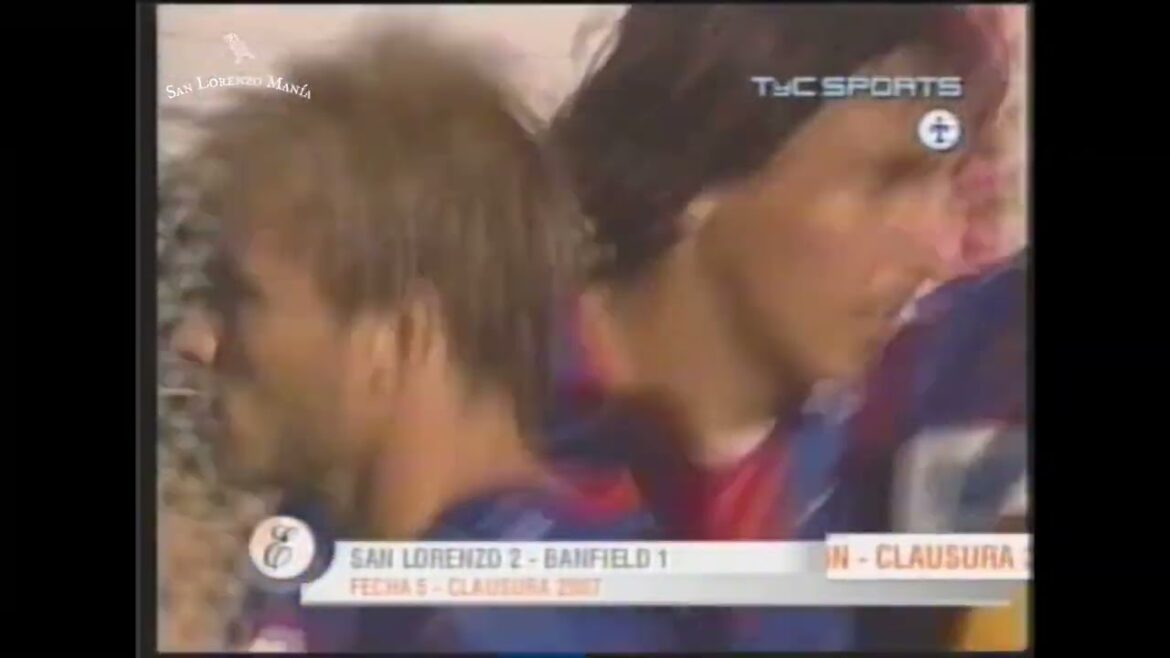 San Lorenzo contre Banfield | Doublé pour « Gata » Fernández | Clôture 2007 San Lorenzo contre Banfield | Doublé pour "Gata" Fernández | Clôture 2007