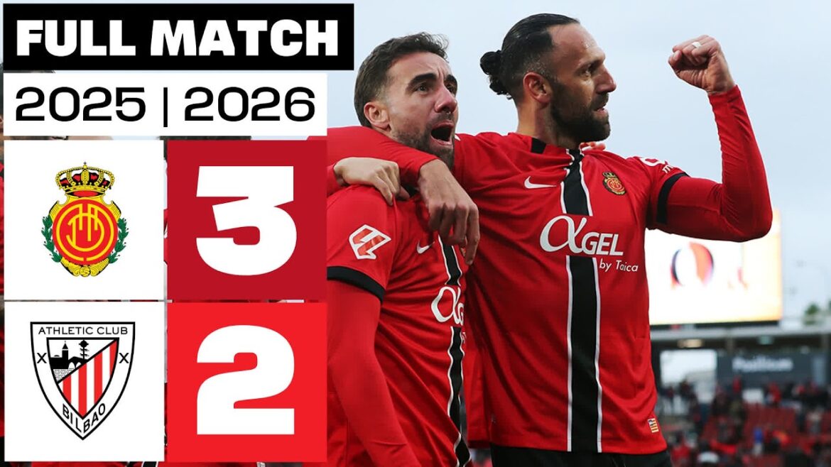 RCD Majorque 3 – 2 Athletic Club 2025/26 MATCH COMPLET RCD Majorque 3 - 2 Athletic Club 2025/26 MATCH COMPLET