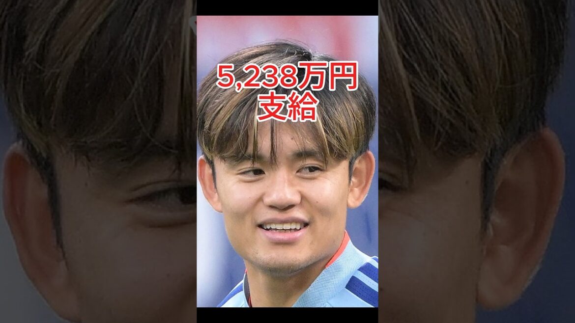 La FIFA verse 52,38 millions à Takefusa Kubo !