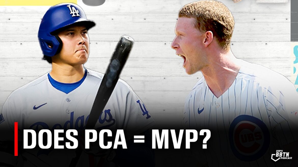 L’emprise de Shohei Ohtani sur la course NL MVP se relâche. Le PCA a-t-il une chance légitime ? 🤔 | Pod BBTN L'emprise de Shohei Ohtani sur la course NL MVP se relâche. Le PCA a-t-il une chance légitime ? 🤔 | Pod BBTN