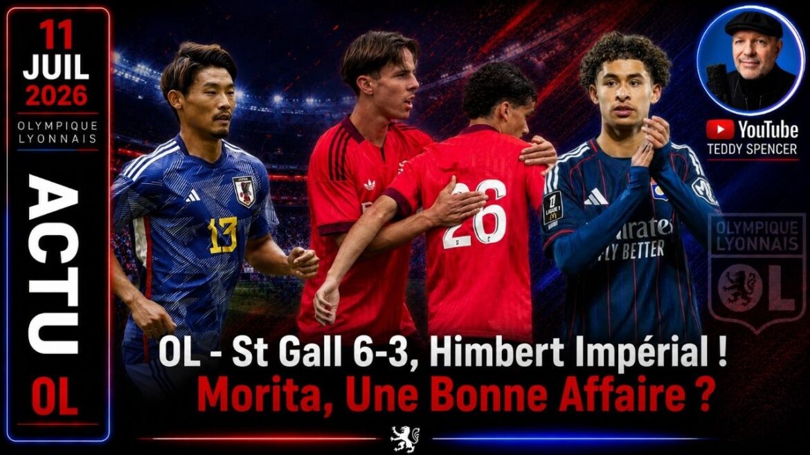 Actu OL : En Bref, Morita, OL St Gall : 6 – 3 (Débrief) Actu OL : En Bref, Morita, OL St Gall : 6 - 3 (Débrief)