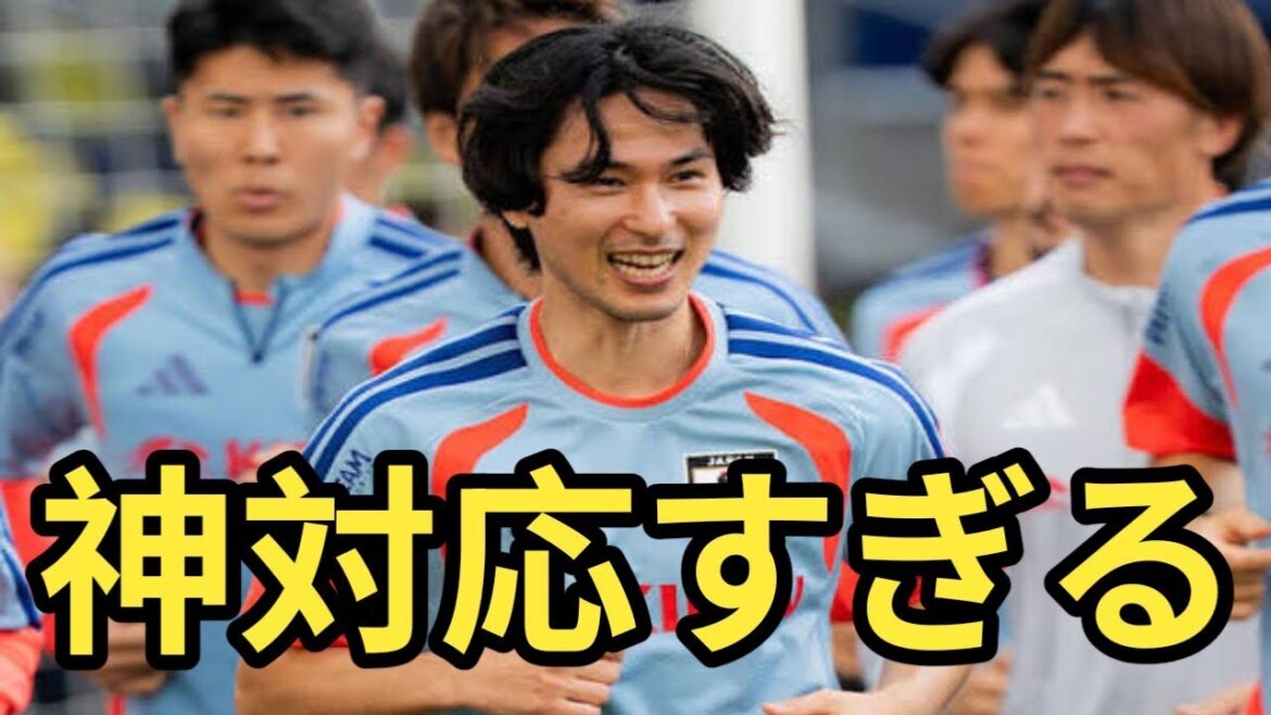 La réponse divine de Takumi Minamino fait sensation sur les réseaux sociaux. «D’accord, parlons-en.» 4 minutes et 30 secondes, c’est trop émouvant… La réponse divine de Takumi Minamino fait sensation sur les réseaux sociaux. «D'accord, parlons-en.» 4 minutes et 30 secondes, c'est trop émouvant...
