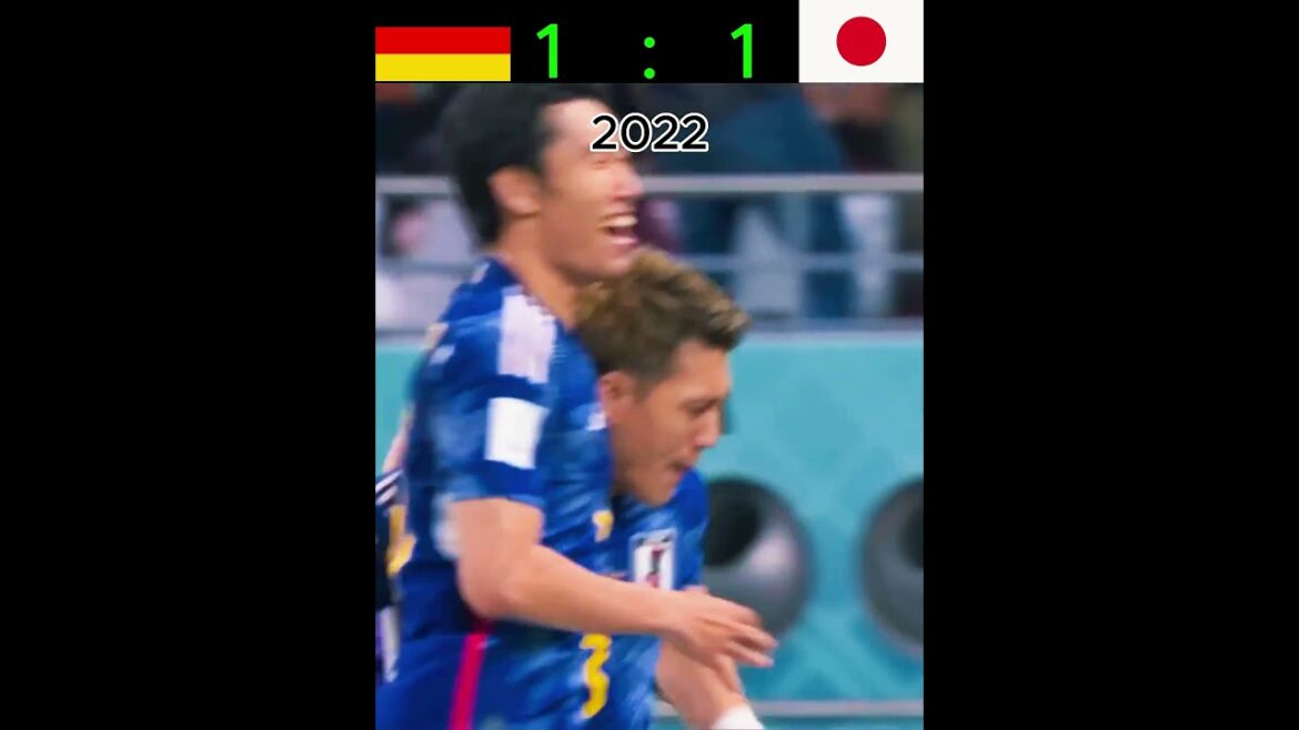 Allemagne 🇩🇪 contre Japon 🇯🇵 | Match épique de la phase de groupes de la Coupe du Monde de la FIFA 2022 🔥⚽ | Short de football Allemagne 🇩🇪 contre Japon 🇯🇵 | Match épique de la phase de groupes de la Coupe du Monde de la FIFA 2022 🔥⚽ | Short de football