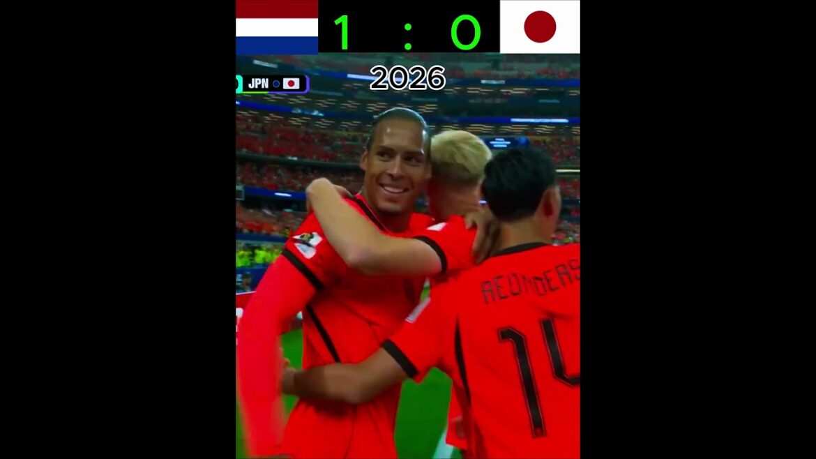 Pays-Bas 🇳🇱 contre Japon 🇯🇵 | Match épique de la phase de groupes de la Coupe du Monde de la FIFA 2026 🔥⚽ | Short de foot Pays-Bas 🇳🇱 contre Japon 🇯🇵 | Match épique de la phase de groupes de la Coupe du Monde de la FIFA 2026 🔥⚽ | Short de foot