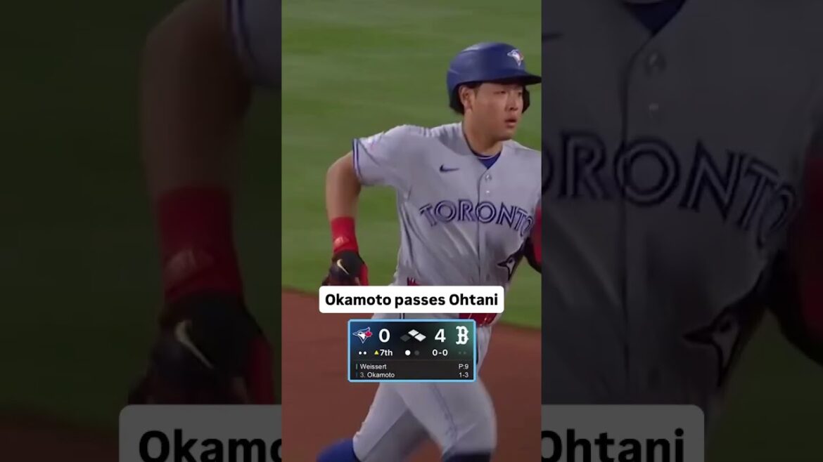 Kazuma Okamoto dépasse Shohei Ohtani pour le plus grand nombre de circuits par une recrue d'origine japonaise