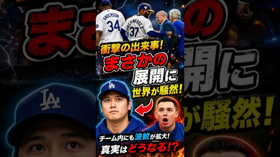 Une tournure choquante des événements… Que s’est-il passé dans les coulisses de Shohei Otani ? #Shohei Otani #MLB dernières nouvelles Une tournure choquante des événements... Que s'est-il passé dans les coulisses de Shohei Otani ? #Shohei Otani #MLB dernières nouvelles