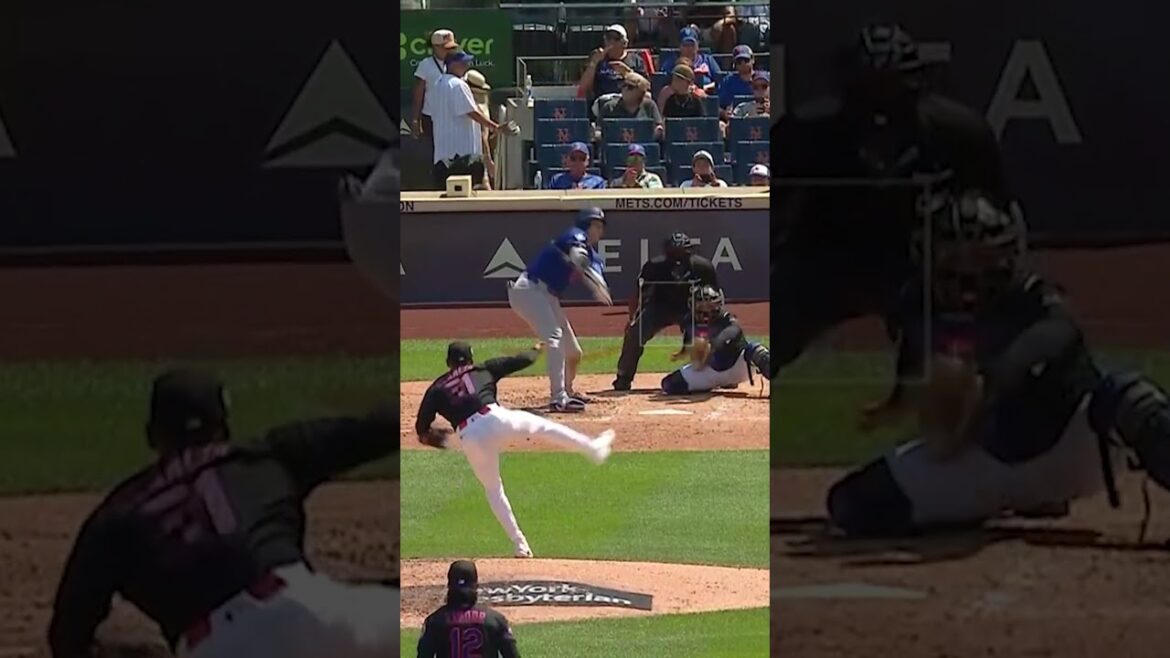 Freddy Peralta fait balancer Shohei Ohtani 💪 #mets #mlb #baseball #sports #highlights #dodgers