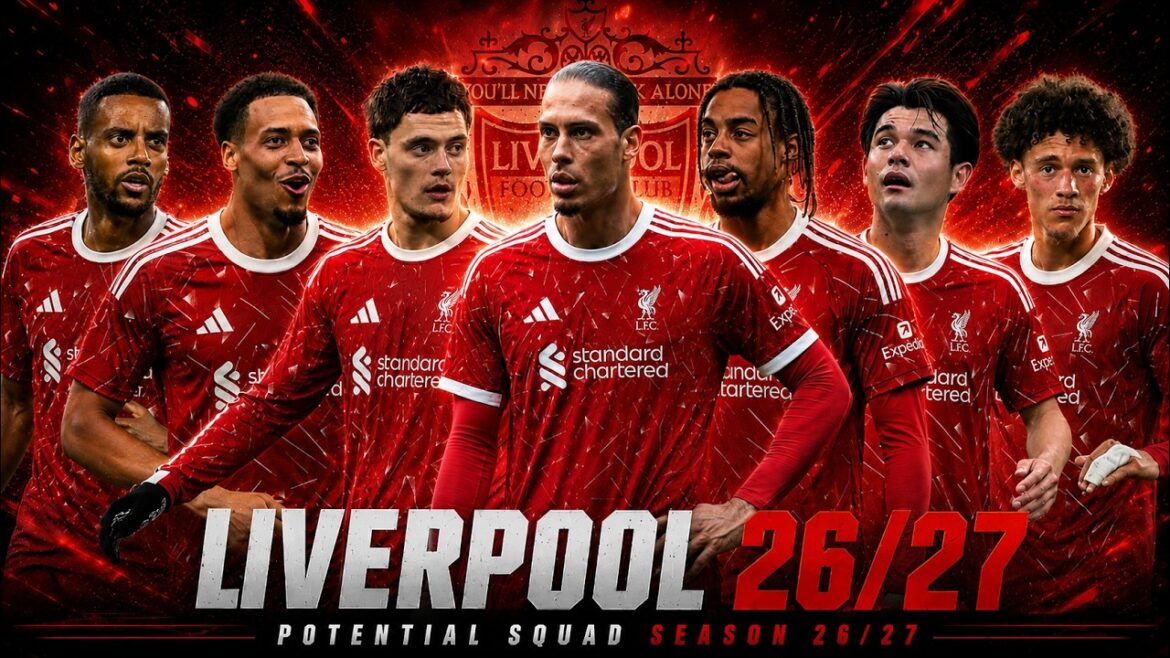 LIVERPOOL SAISON COMPLÈTE DE L'ÉQUIPE 2026/27 | Mise à jour de l'équipe de Liverpool avec les rumeurs de transfert