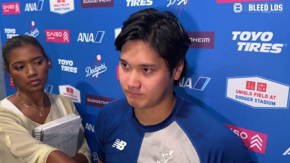 Dodgers News : Shohei Ohtani donne une mise à jour honnête sur la récupération du genou et du biceps | Dodgers