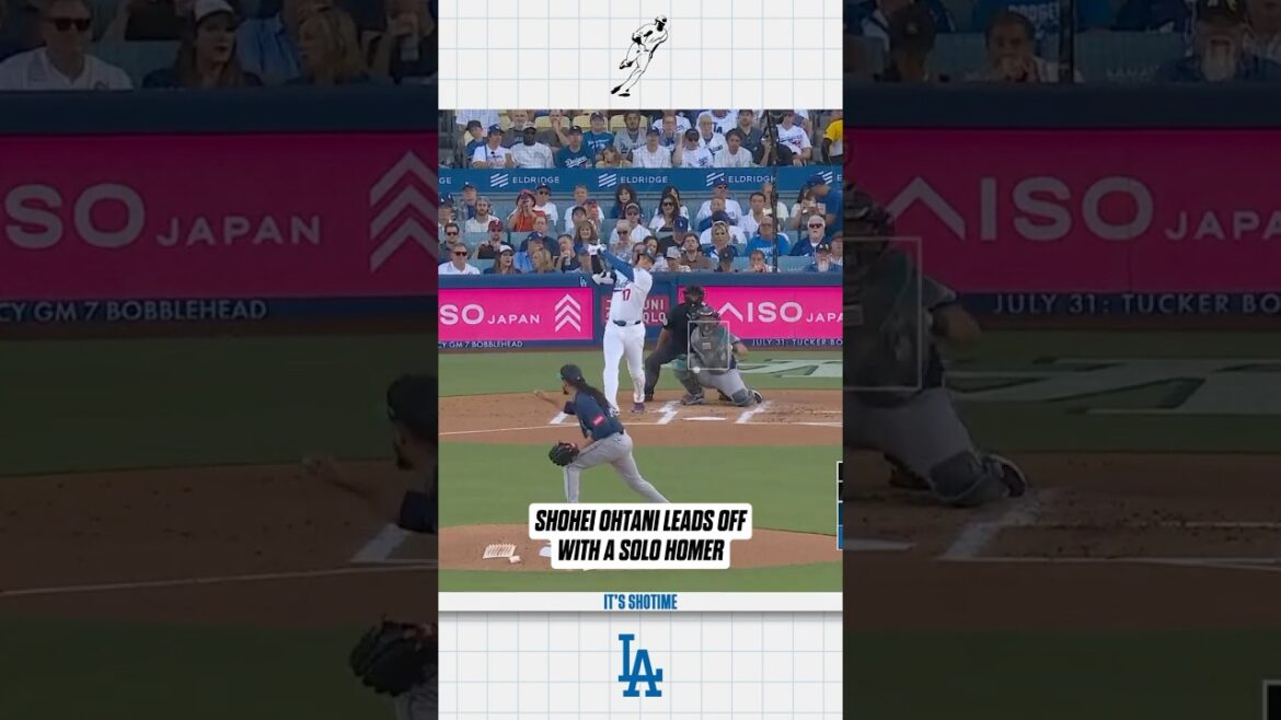 Shohei Ohtani écrase son 23e circuit de l'année #dodgers #MLB #baseball #sports