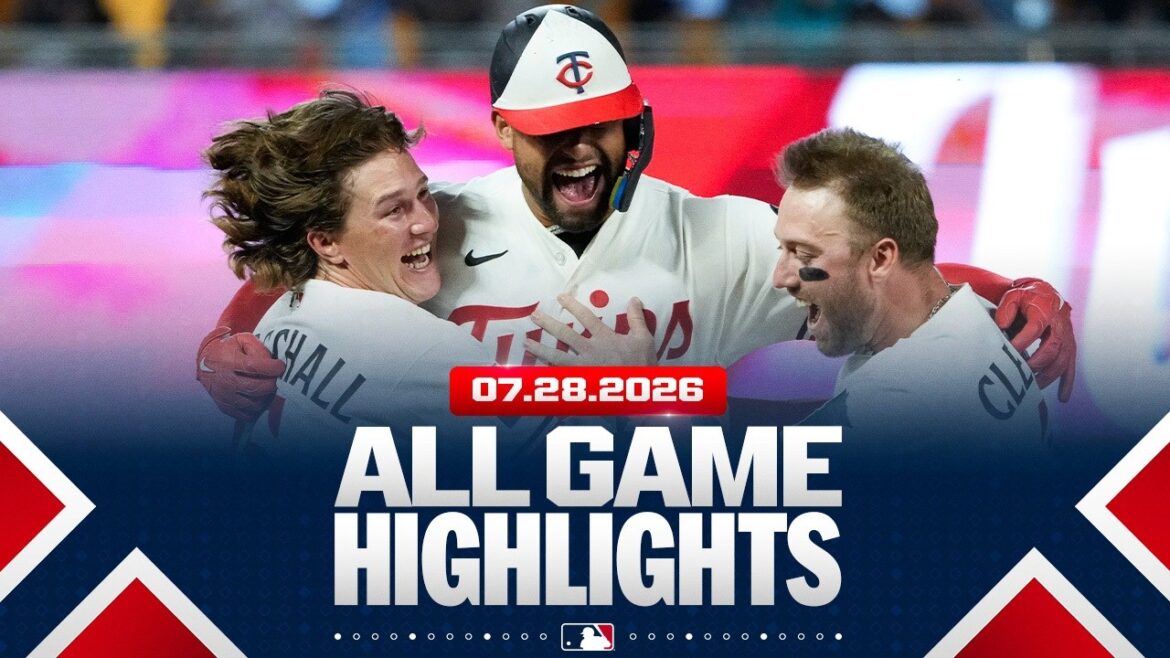 Faits saillants de TOUS LES JEUX du 28/07 (Royce Lewis WALKS IT OFF, 12 Ks de Gavin Williams et PLUS !) Faits saillants de TOUS LES JEUX du 28/07 (Royce Lewis WALKS IT OFF, 12 Ks de Gavin Williams et PLUS !)