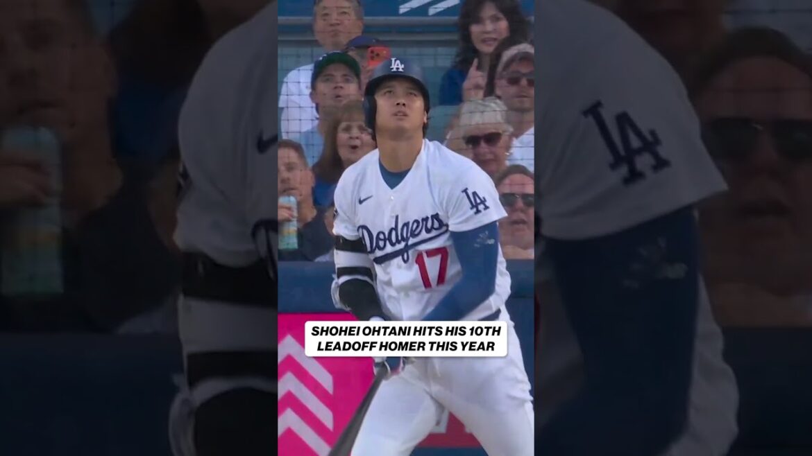 Shohei Ohtani n’a pas perdu de temps pour inscrire les Dodgers au tableau ! #mlb #shoheiohtani Shohei Ohtani n'a pas perdu de temps pour inscrire les Dodgers au tableau ! #mlb #shoheiohtani