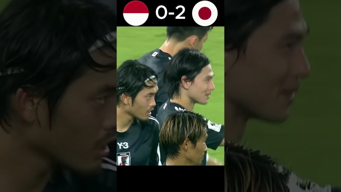 FAITS SAILLANTS INDONÉSIE 0 VS 4 JEPANG | Éliminatoires asiatiques de l’AFC en route vers 2026