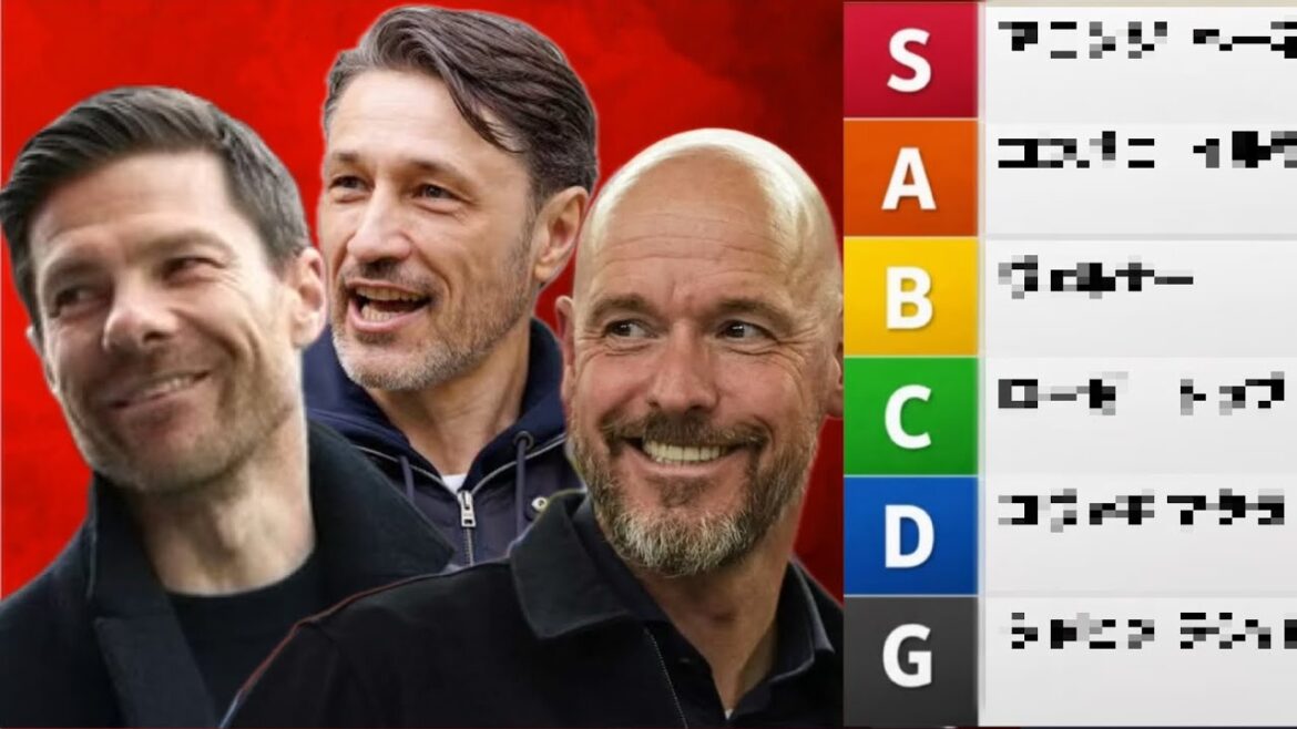 Le tableau orageux des niveaux des managers de Bundesliga ~Version récente~ Le tableau orageux des niveaux des managers de Bundesliga ~Version récente~
